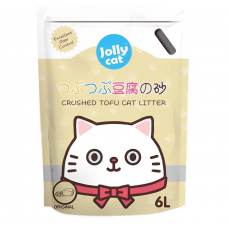 Jolly Cat Litter Crushed Tofu Original 6L, JOL-ORI6L, cat Litter, Jolly Cat, cat , catsmart,  Litter