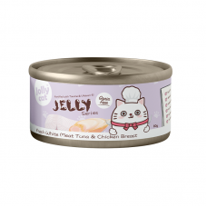Jollycat Jelly Series Fresh White Meat Tuna And Chicken Breast 80g