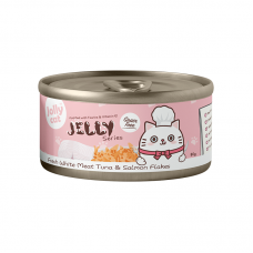 Jollycat Jelly Series Fresh White Meat Tuna And Salmon Flakes 80g