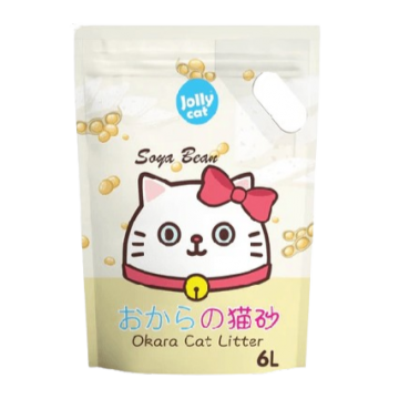Jollycat Litter Okara Tofu Soya Bean 6L
