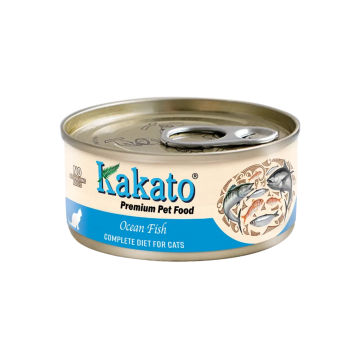 Kakato Cat Complete Diet Ocean Fish 70g