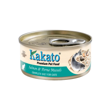 Kakato Cat Complete Diet Salmon & Perna Mussels 70g, 657619, cat Wet Food, Kakato, cat Food, catsmart, Food, Wet Food