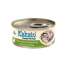 Kakato Cat Complete Diet Tuna Salmon & Goji 70g, 1657671, cat Wet Food, Kakato, cat Food, catsmart, Food, Wet Food
