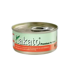 Kakato Pet Food Premium Chic w/Fish Maw & Goji 70g x12, TD-0711 (12 cans), cat Wet Food, Kakato, cat Food, catsmart, Food, Wet Food