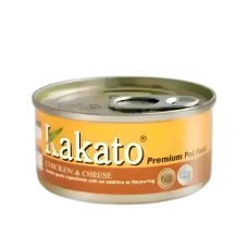 Kakato Pet Food Premium Chicken & Cheese 170g, TD-0826 (12 cans), cat Wet Food, Kakato, cat Food, catsmart, Food, Wet Food