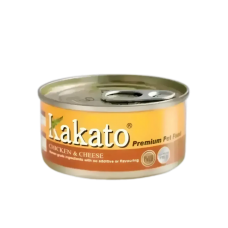 Kakato Pet Food Premium Chicken & Cheese 70g x12, TD-0601 (21 cans), cat Wet Food, Kakato, cat Food, catsmart, Food, Wet Food