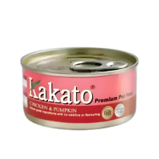 Kakato Pet Food Premium Chicken & Pumpkin 170g x6, TD-0820 EIN (6 cans), cat Wet Food, Kakato, cat Food, catsmart, Food, Wet Food