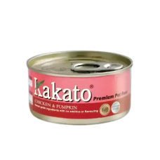 Kakato Pet Food Premium Chicken & Pumpkin 70g, TD-0703 (12 cans), cat Wet Food, Kakato, cat Food, catsmart, Food, Wet Food
