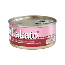 Kakato Pet Food Premium Chicken Salmon & Vegetables 170g, TD-0834 (12 cans), cat Wet Food, Kakato, cat Food, catsmart, Food, Wet Food