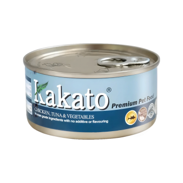 Kakato Pet Food Premium Chicken Tuna & Vegetables 170g Kakato Pet Food Premium Chicken Tuna & Vegetables 170g