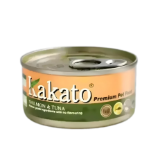 Kakato Pet Food Premium Salmon & Tuna 170g, TD-0824 (12 cans), cat Wet Food, Kakato, cat Food, catsmart, Food, Wet Food