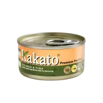 Kakato Pet Food Premium Salmon & Tuna 70g x12 Kakato Pet Food Premium Salmon & Tuna 70g x12