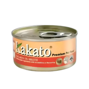 Kakato Pet Food Premium Salmon in Broth 170g Kakato Pet Food Premium Salmon in Broth 170g
