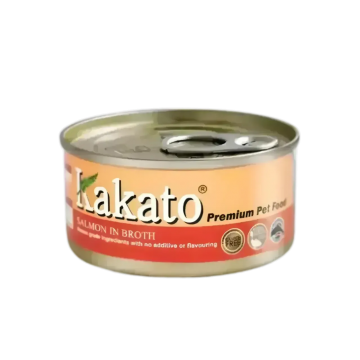 Kakato Pet Food Premium Salmon in Broth 70g Kakato Pet Food Premium Salmon in Broth 70g