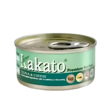 Kakato Pet Food Premium Tuna & Cheese 170g x6