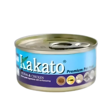 Kakato Pet Food Premium Tuna & Chicken 170g, TD-0808 (12 cans), cat Wet Food, Kakato, cat Food, catsmart, Food, Wet Food