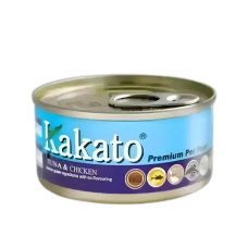 Kakato Pet Food Premium Tuna & Chicken 170g x6