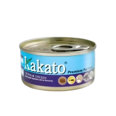 Kakato Pet Food Premium Tuna & Chicken 70g, TD-0708 (12 cans), cat Wet Food, Kakato, cat Food, catsmart, Food, Wet Food