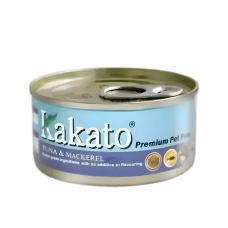 Kakato Pet Food Premium Tuna & Mackerel 170g, TD-0825 (12 cans), cat Wet Food, Kakato, cat Food, catsmart, Food, Wet Food