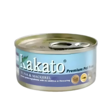 Kakato Pet Food Premium Tuna & Mackerel 170g x6