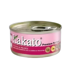 Kakato Pet Food Premium Tuna & Prawn 170g, TD-0828 (12 cans), cat Wet Food, Kakato, cat Food, catsmart, Food, Wet Food