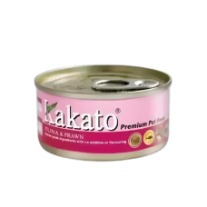 Kakato Pet Food Premium Tuna & Prawn 70g, TD-0718 (12 cans), cat Wet Food, Kakato, cat Food, catsmart, Food, Wet Food