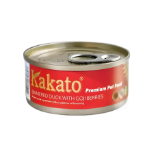 Kakato Pet Golden Fern Duck w/Goji Berries 70g x12, TD-0880 EIN (12 cans), cat Wet Food, Kakato, cat Food, catsmart, Food, Wet Food