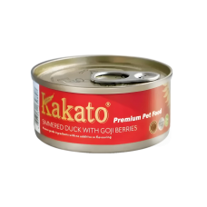 Kakato Pet Golden Fern Duck w/Goji Berries 70g x6
