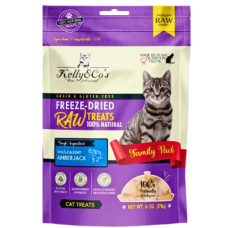 Kelly & Co's Family Pack Freeze-Dried Amberjack 170g, C17011, cat Treats, Kelly & Co's, cat Food, catsmart, Food, Treats