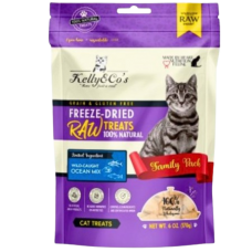 Kelly & Co's Family Pack Freeze-Dried Treats Ocean Mix 170g, 901179, cat Treats, Kelly & Co's, cat Food, catsmart, Food, Treats