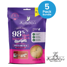 Kelly & Co's Patty Meal Crocodile 226g (5 Pack Bundle)