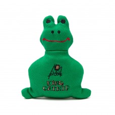 King Catnip Toys 100% Pure Fill Frog