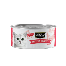Kit Cat Deboned Chicken & Crabstick 80g Carton (24 Cans) 