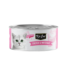 Kit Cat Deboned Chicken & Whitebait 80g Carton (24 Cans), KC-2159 Carton (24 Cans), cat Wet Food, Kit Cat, cat Food, catsmart, Food, Wet Food