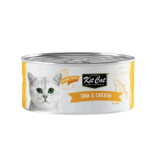 Kit Cat Deboned Tuna & Chicken 80g Carton (24 Cans), KC-2256 Carton (24 Cans), cat Wet Food, Kit Cat, cat Food, catsmart, Food, Wet Food