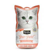 Kit Cat Purr Puree Chicken & Salmon 15g x 4pcs (4 Packs)