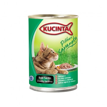 Kucinta Chunky Sardine 400g (24 Cans)
