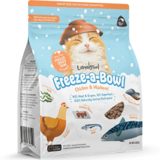 Loveabowl Cat Food Freeze-A-Bowl Chicken & Mackerel 200g, L422, cat Dry Food, Loveabowl, cat Food, catsmart, Food, Dry Food