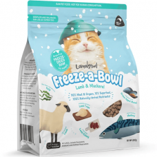Loveabowl Cat Food Freeze-A-Bowl Lamb & Mackerel 200g, L412, cat Dry Food, Loveabowl, cat Food, catsmart, Food, Dry Food
