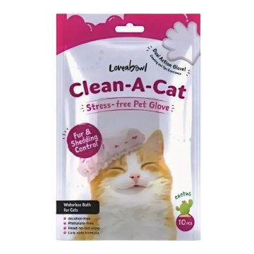 Loveabowl Clean-A-Cat Glove Cactus 10pcs
