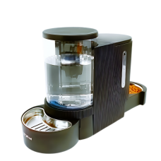 MPETS Food & Water Dispenser Black, 6953182743187, cat Food & Water Dispenser / Container  / Covers, MPETS, cat Accessories, catsmart, Accessories, Food & Water Dispenser / Container  / Covers