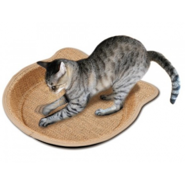 Marukan Scratcher Tray Nail Sharpener Hemp Pot