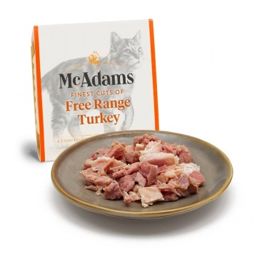 McAdams Wet Food Free Range Turkey 100g