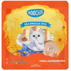 Moochie Pouch Fairy Puree Tuna & Katsuobushi 375g, MC-2776, cat Wet Food, Moochie, cat Food, catsmart, Food, Wet Food