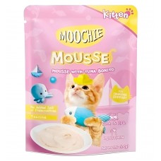 Moochie Pouch Mousse Tuna Bonito 70g, MC-3087, cat Wet Food, Moochie, cat Food, catsmart, Food, Wet Food