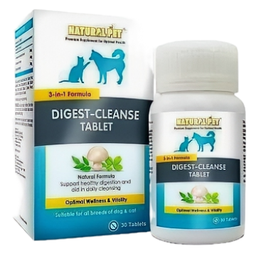Natural Pet 3 in 1 Formula Digest-Cleanse 30 Chews