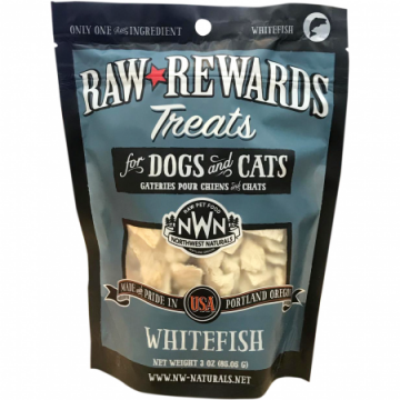 Northwest Raw Rewards Treats Whitefish 2.5oz