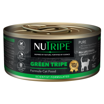 Nutripe Pure Gum and Grain Free Green Tripe 95g (6 cans)