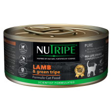 Nutripe Pure Gum and Grain Free Lamb and Green Tripe 95g, NUT3722, cat Wet Food, Nutripe , cat Food, catsmart, Food, Wet Food