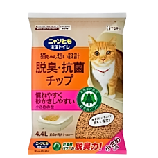 NyanTomo  Litter Natural Wood Small Grains 4.4L, 4901070580026, cat Scoops / Toilet Accessories, NyanTomo, cat Housing Needs, catsmart, Housing Needs, Scoops / Toilet Accessories